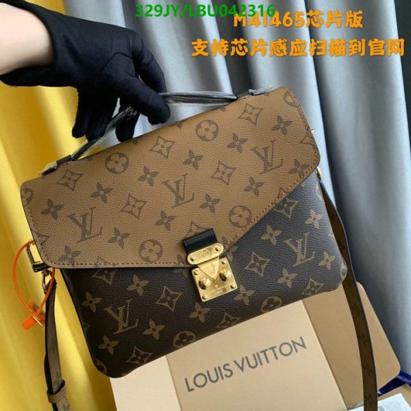 Louis Vuitton 1:1 Mirror Replica Reverse Monogram Pochette Metis HandBag LBU0423161239