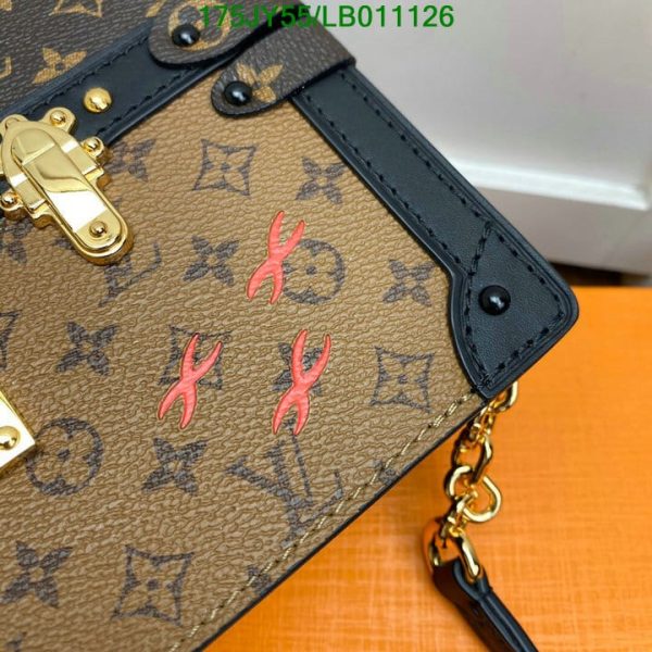 Louis Vuitton 1:1 Mirror Replica Reverse Trunk Clutch Shoulder Bag LB01112653647