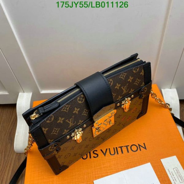 Louis Vuitton 1:1 Mirror Replica Reverse Trunk Clutch Shoulder Bag LB01112653647