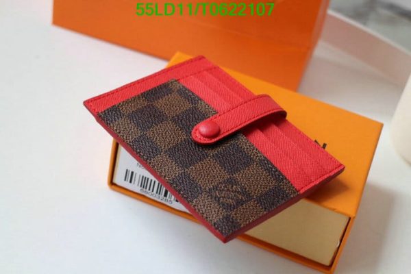 Louis Vuitton 1:1 Mirror Replica Rose Ballerine Card Holder Wallet T062210776432