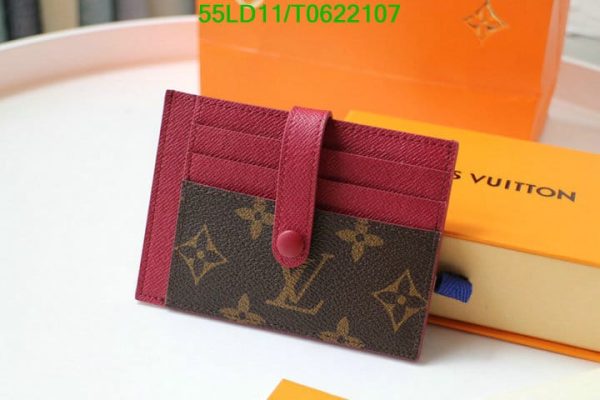 Louis Vuitton 1:1 Mirror Replica Rose Ballerine Card Holder Wallet T062210776432