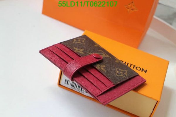 Louis Vuitton 1:1 Mirror Replica Rose Ballerine Card Holder Wallet T062210776432