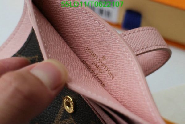 Louis Vuitton 1:1 Mirror Replica Rose Ballerine Card Holder Wallet T062210776432