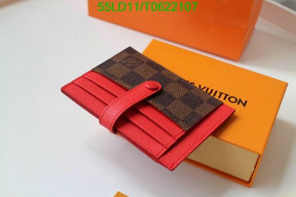 Louis Vuitton 1:1 Mirror Replica Rose Ballerine Card Holder Wallet T062210776432