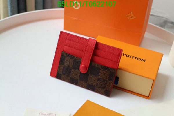 Louis Vuitton 1:1 Mirror Replica Rose Ballerine Card Holder Wallet T062210776432