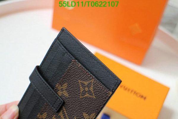 Louis Vuitton 1:1 Mirror Replica Rose Ballerine Card Holder Wallet T062210776432