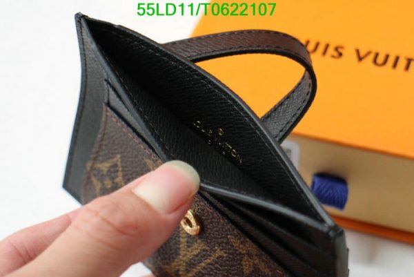 Louis Vuitton 1:1 Mirror Replica Rose Ballerine Card Holder Wallet T062210776432