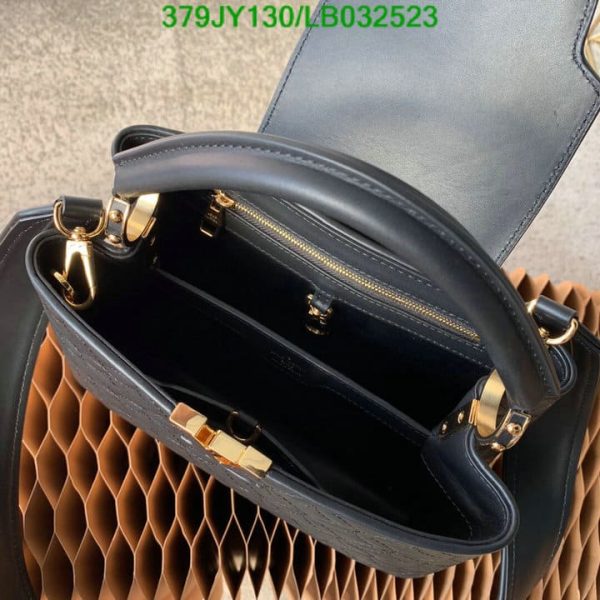 Louis Vuitton 1:1 Mirror Replica Rough Carmin Capucines BB Bag LB03252326984