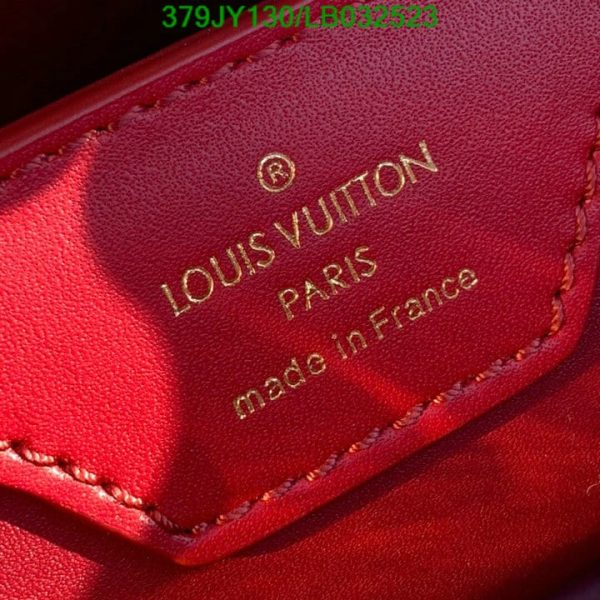 Louis Vuitton 1:1 Mirror Replica Rough Carmin Capucines BB Bag LB03252326984