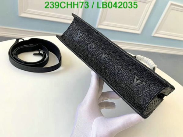 Louis Vuitton 1:1 Mirror Replica Sac Plat Messenger Taurillon Monogram Leather LB04203551234