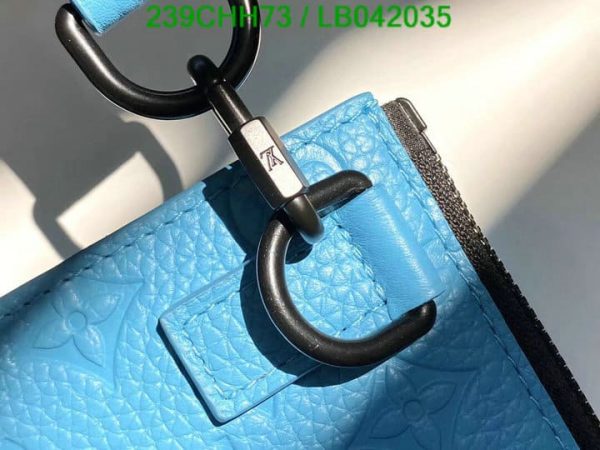 Louis Vuitton 1:1 Mirror Replica Sac Plat Messenger Taurillon Monogram Leather LB04203551234