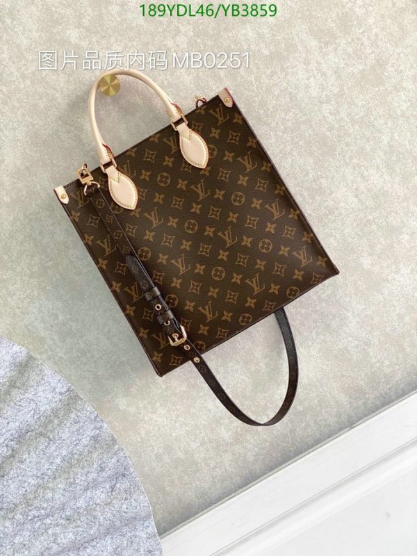 Louis Vuitton 1:1 Mirror Replica Sac Plat PM Monogram Hand Shoulder Bag YB38591031245