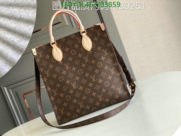 Louis Vuitton 1:1 Mirror Replica Sac Plat PM Monogram Hand Shoulder Bag YB38591031245