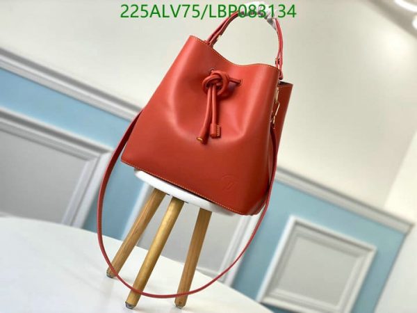 Louis Vuitton 1:1 Mirror Replica Saffiano Mini Bucket Bag LBP0831341236