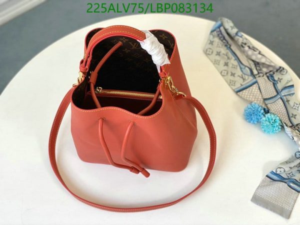 Louis Vuitton 1:1 Mirror Replica Saffiano Mini Bucket Bag LBP0831341236