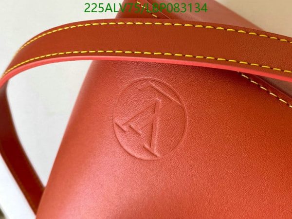 Louis Vuitton 1:1 Mirror Replica Saffiano Mini Bucket Bag LBP0831341236