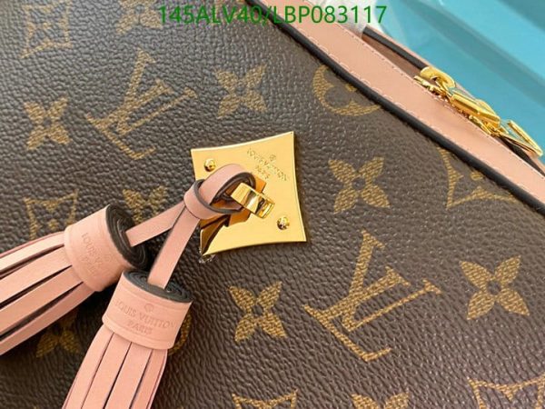 Louis Vuitton 1:1 Mirror Replica Saintonge Monogram Coquelicot LBP0831175234