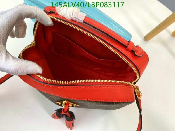 Louis Vuitton 1:1 Mirror Replica Saintonge Monogram Coquelicot LBP0831175234