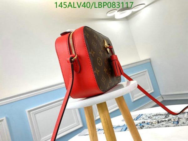 Louis Vuitton 1:1 Mirror Replica Saintonge Monogram Coquelicot LBP0831175234