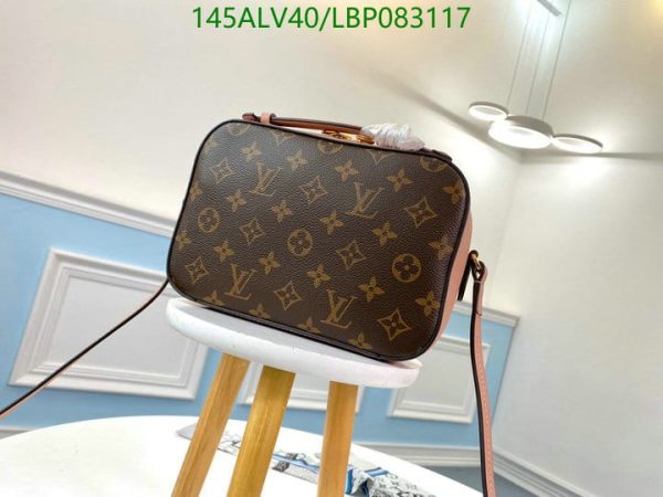 Louis Vuitton 1:1 Mirror Replica Saintonge Monogram Coquelicot LBP0831175234