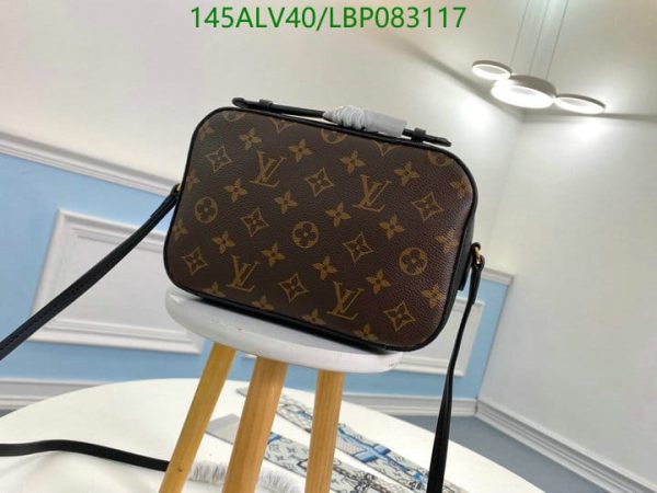 Louis Vuitton 1:1 Mirror Replica Saintonge Monogram Coquelicot LBP0831175234