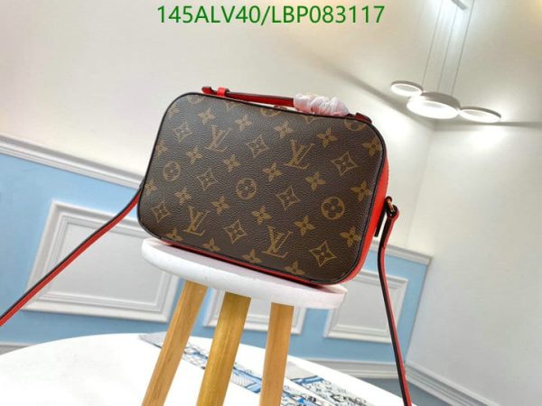 Louis Vuitton 1:1 Mirror Replica Saintonge Monogram Coquelicot LBP0831175234