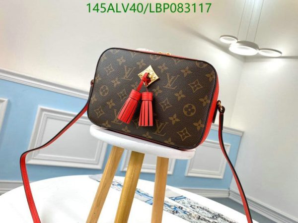 Louis Vuitton 1:1 Mirror Replica Saintonge Monogram Coquelicot LBP0831175234