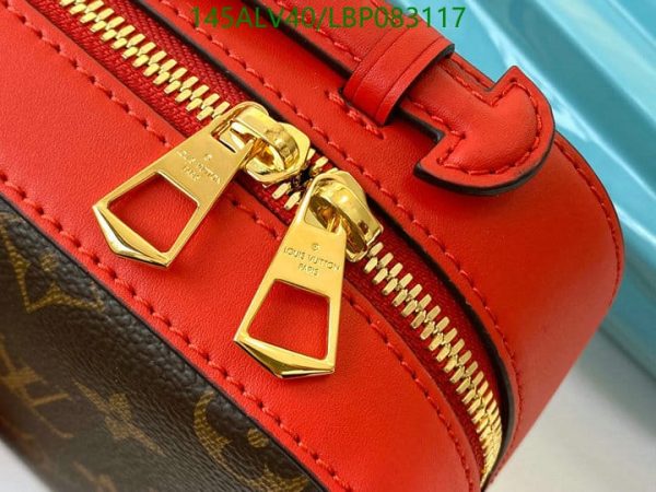 Louis Vuitton 1:1 Mirror Replica Saintonge Monogram Coquelicot LBP0831175234