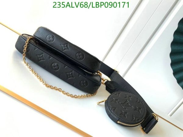 Louis Vuitton 1:1 Mirror Replica Shiny Niloticus Crocodile Gold Hardware LBP0901714123