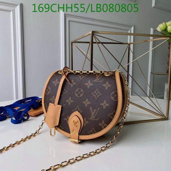 Louis Vuitton 1:1 Mirror Replica Shoulder Bag Brown  LB08080531275