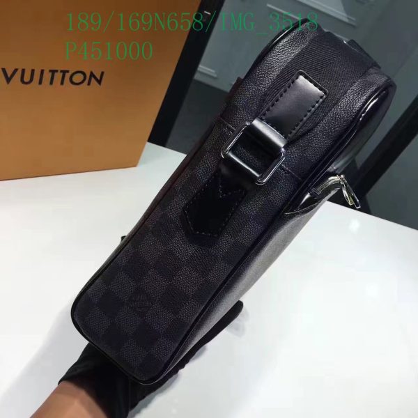 Louis Vuitton 1:1 Mirror Replica Shoulder Bag Checkered Crossbody Bags Purse Wallet Handbag School Travel Satchel LB11309272134