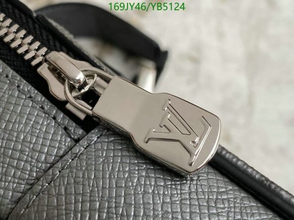 Louis Vuitton 1:1 Mirror Replica Silver Taigarama Outdoor Sling Bag YB51241212376