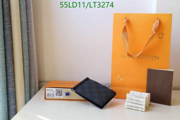 Louis Vuitton 1:1 Mirror Replica  Slender wallet LT32746347894