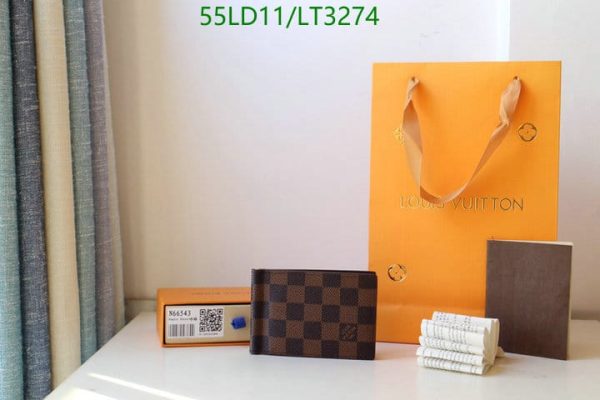 Louis Vuitton 1:1 Mirror Replica  Slender wallet LT32746347894