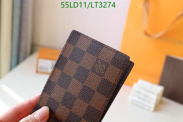 Louis Vuitton 1:1 Mirror Replica  Slender wallet LT32746347894