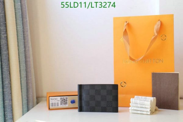 Louis Vuitton 1:1 Mirror Replica  Slender wallet LT32746347894