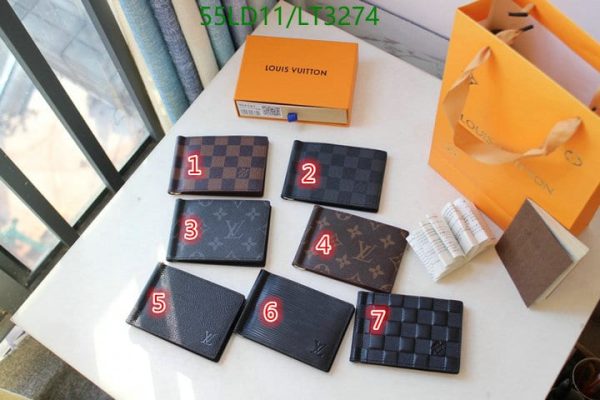 Louis Vuitton 1:1 Mirror Replica  Slender wallet LT32746347894