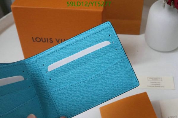 Louis Vuitton 1:1 Mirror Replica Slender wallet YT52775764128