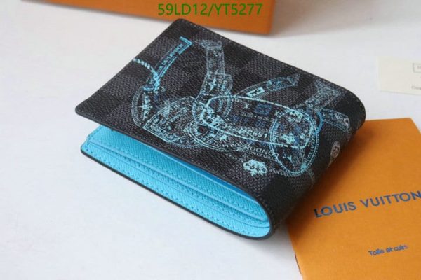 Louis Vuitton 1:1 Mirror Replica Slender wallet YT52775764128