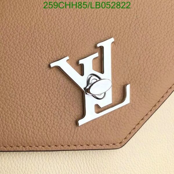 Louis Vuitton 1:1 Mirror Replica Soft Calfskin My Lockme Shoulder Bag LB05282293125