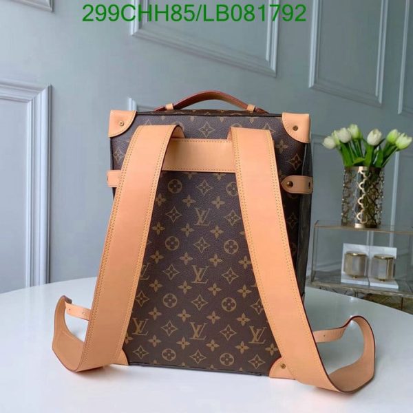 Louis Vuitton 1:1 Mirror Replica Soft Trunk Backpack LB08179212458