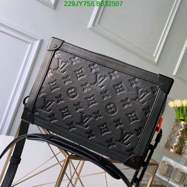 Louis Vuitton 1:1 Mirror Replica Soft Trunk Taurillon Monogram Leather Powder LB03250731245