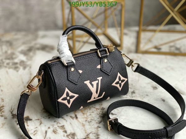 Louis Vuitton 1:1 Mirror Replica Speedy Bandouliere Bag YB53674123678