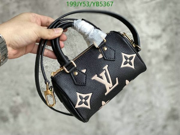 Louis Vuitton 1:1 Mirror Replica Speedy Bandouliere Bag YB53674123678