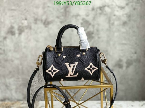 Louis Vuitton 1:1 Mirror Replica Speedy Bandouliere Bag YB53674123678