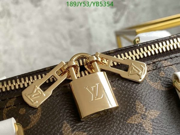 Louis Vuitton 1:1 Mirror Replica Speedy Bandouliere White YB53545324678