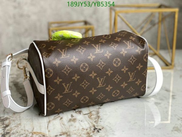 Louis Vuitton 1:1 Mirror Replica Speedy Bandouliere White YB53545324678