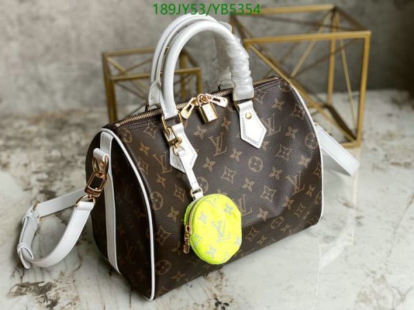 Louis Vuitton 1:1 Mirror Replica Speedy Bandouliere White YB53545324678