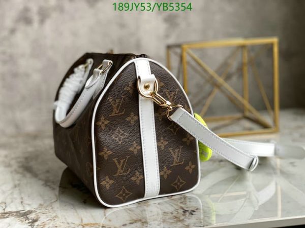 Louis Vuitton 1:1 Mirror Replica Speedy Bandouliere White YB53545324678