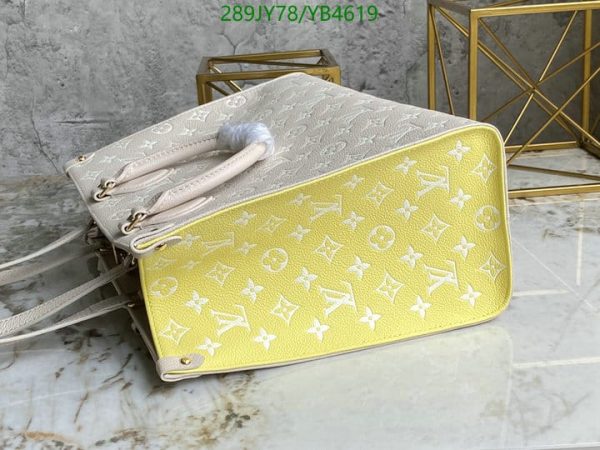 Louis Vuitton 1:1 Mirror Replica Spring in the City Khaki and Beige Empreinte OnTheGo MM YB46192231276